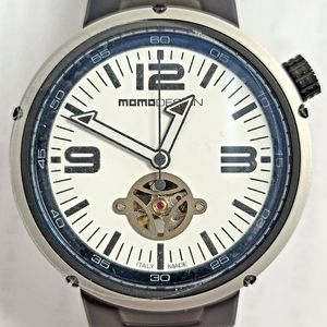 MOMO designs Black Stainless Steel automatic watch
